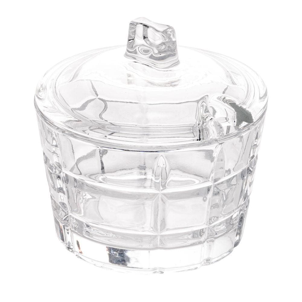 Açucareiro de Cristal Deli Transparente Lyor