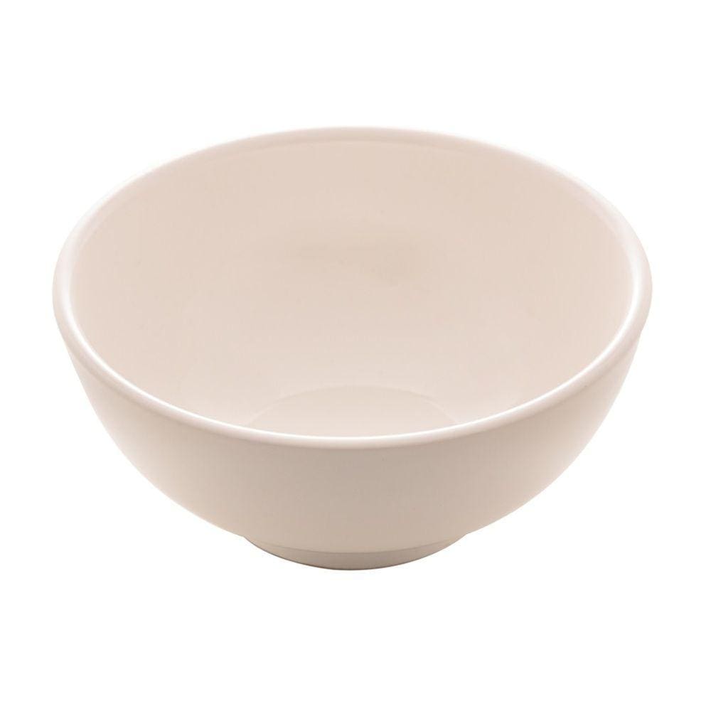 Bowl Cumbuca de Porcelana Branca Clean 18cm Lyor