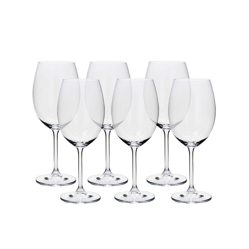 Cj 6 Taças de Cristal P/Água Colibri 580ml Bohemia