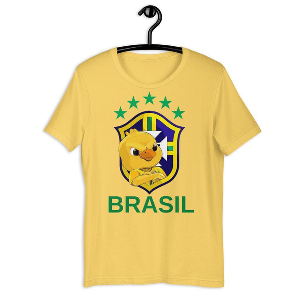 Camiseta Camisa Tshirt Masculina - Canário Mascote Futebol