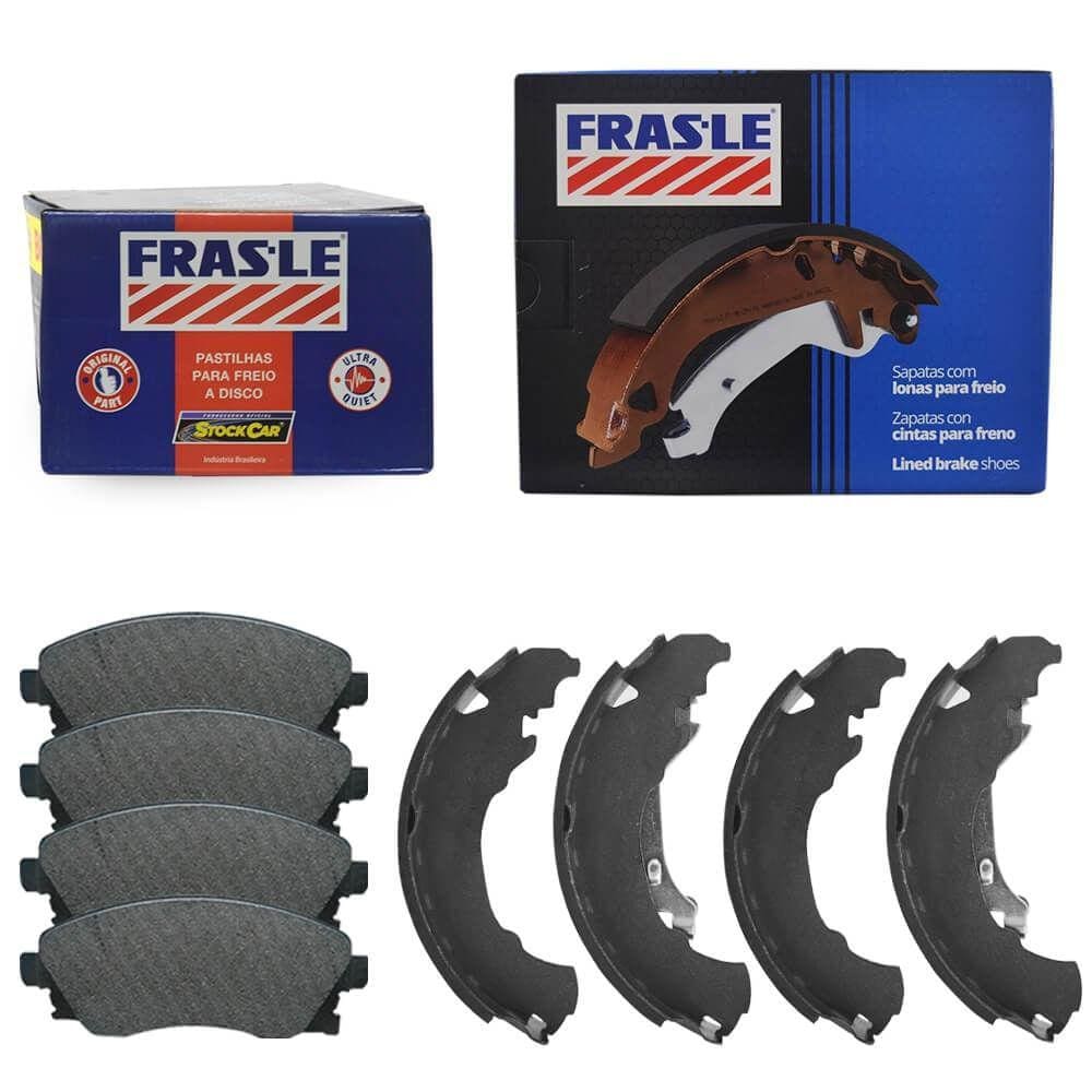 Kit Pastilha Sapata Freio Cobalt 2012 13 14 15 16 17 2018