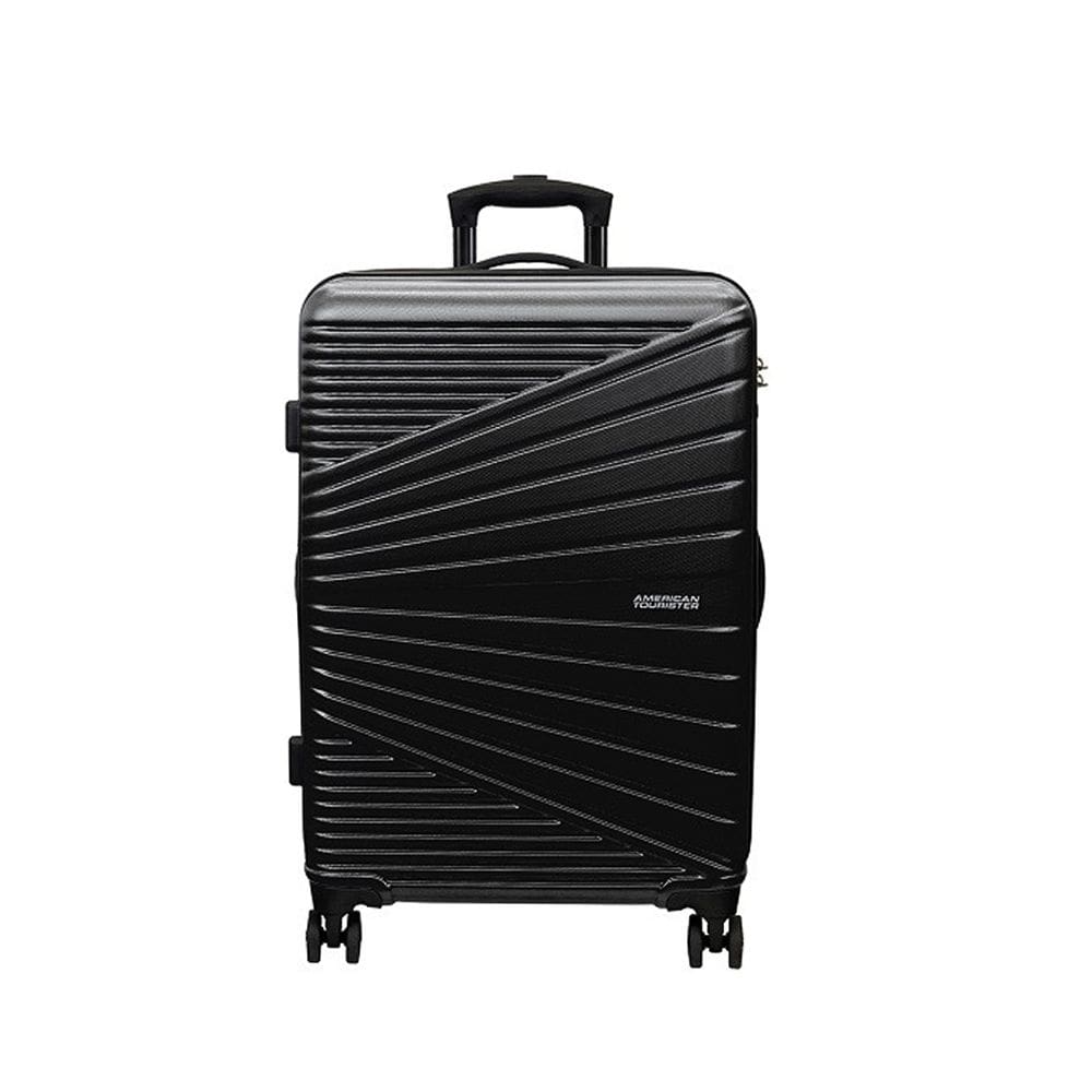 Mala de Viagem Media Exp Abs American Tourister By Samsonite Recife Cadeado Tsa Rodas Duplas Preta