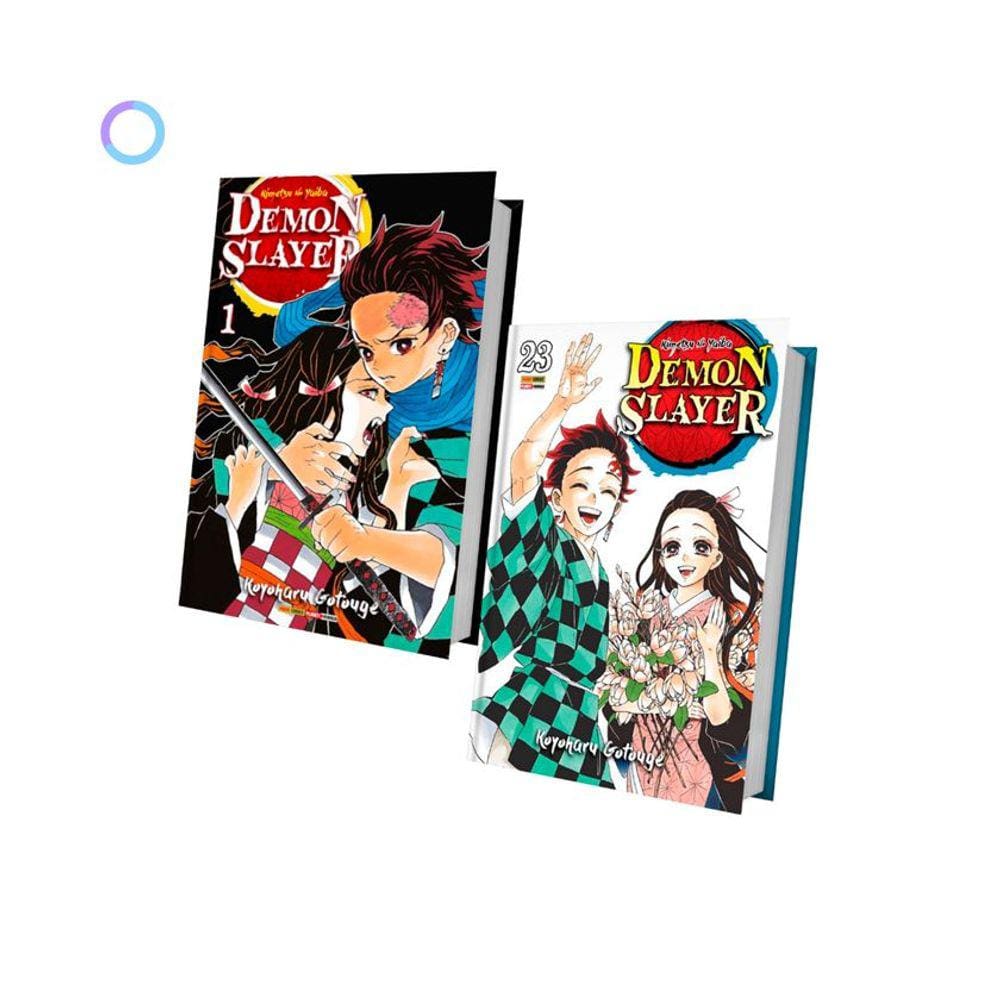 Demon Slayer Kimetsu No Yaiba Vol. 1 Ao 23 Coleção Completa