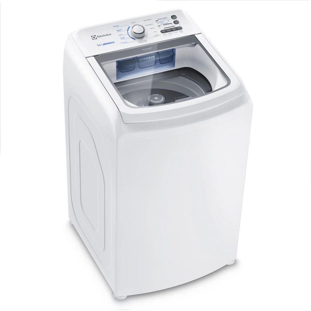 Lavadora Electrolux 14Kg Essential Care  Jet&Clean e Ultra Filter  LED14 Branca - 127 Volts