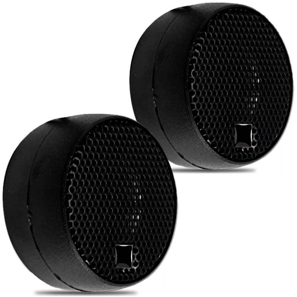 Par Mini Tweeter Td50u Bravox 80w Rms 4 Ohms Automotivo Kit