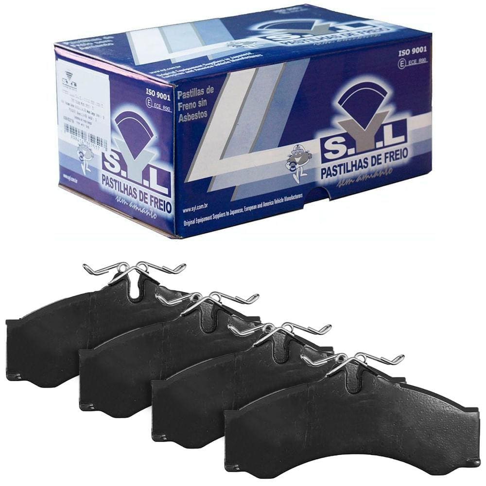 Kit Pastilha Freio Mb Sprinter 2000/2016 Dianteira Perrot