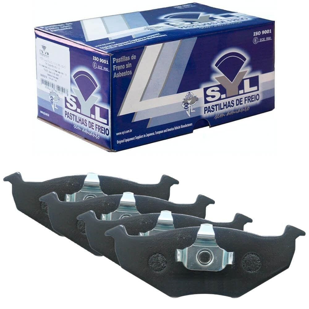 Kit Pastilha Freio Virtus 2018 A 2019 Dianteira Teves Syl