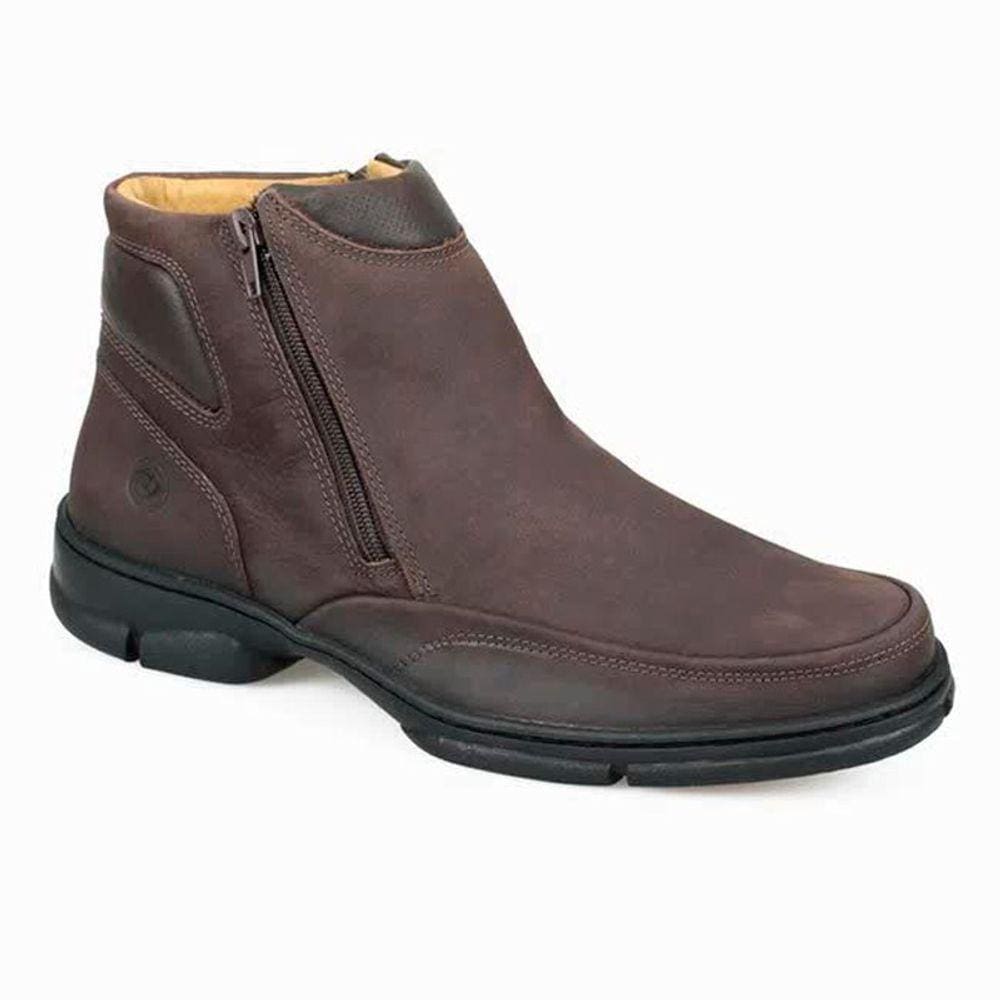 Bota Anatomic Gel 7887 Floater C/Medio - Rustico/Brown Masculino