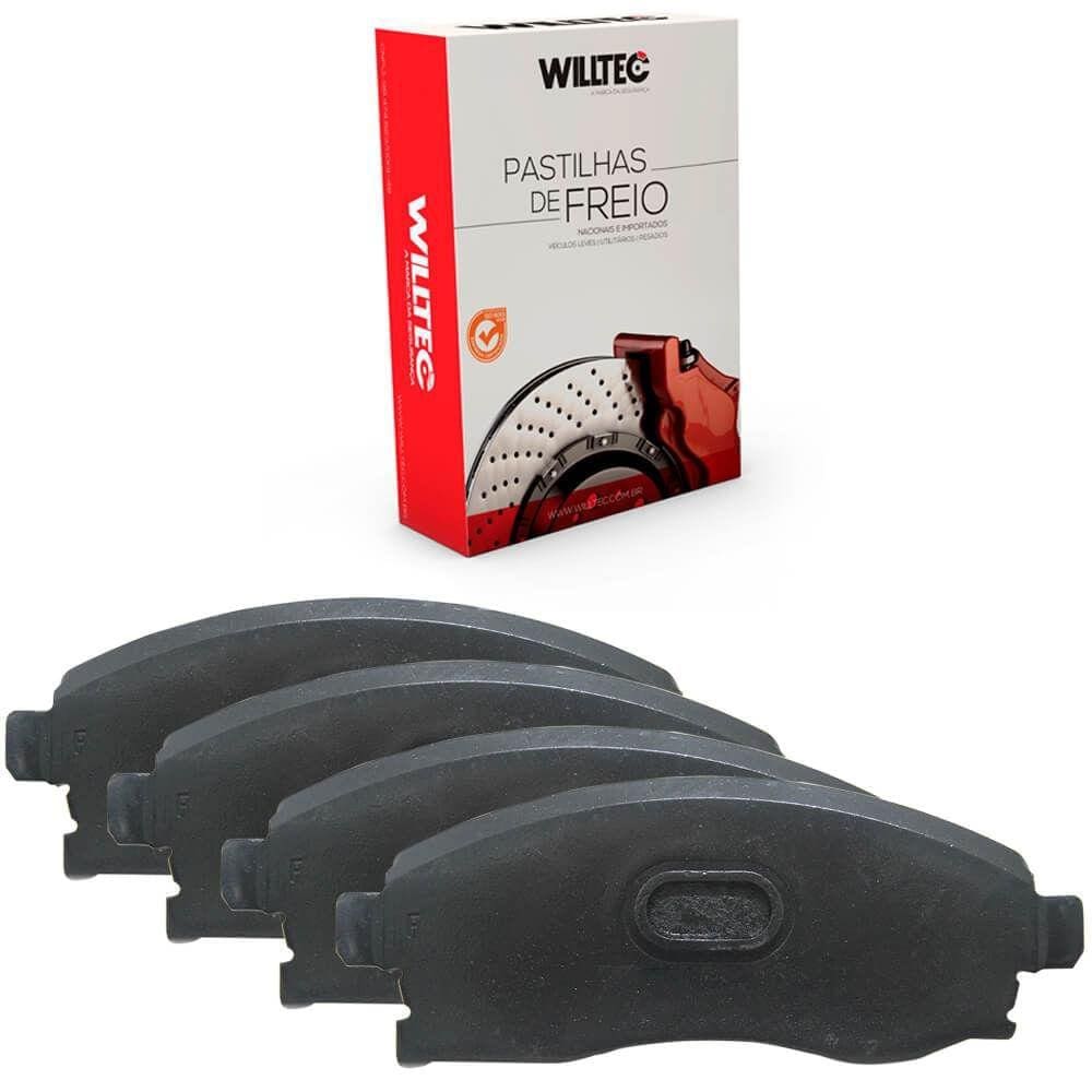 Kit Pastilha Freio Kia Mohave 2010 A 2017 Dianteiro Willtec
