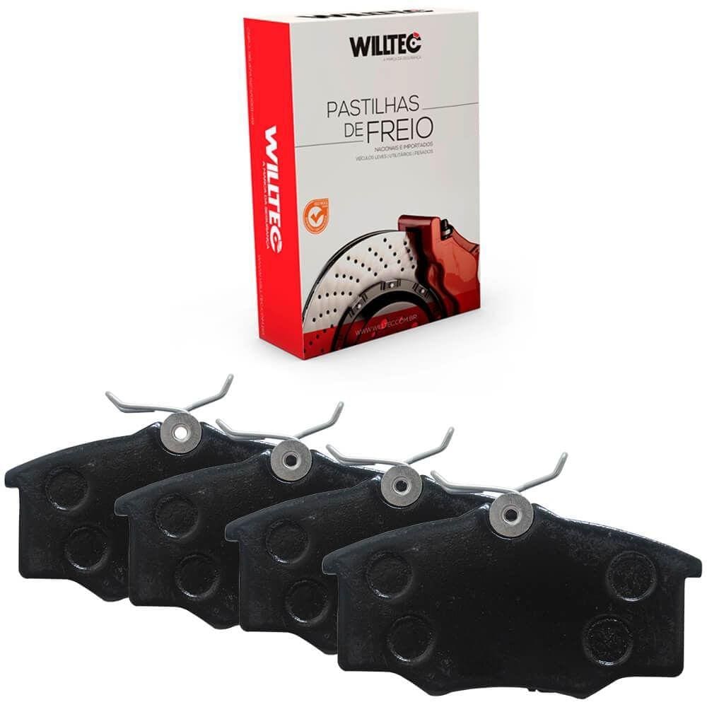 Kit Pastilha Freio Mahindra Scorpio 2007 A 2012 Dianteiro