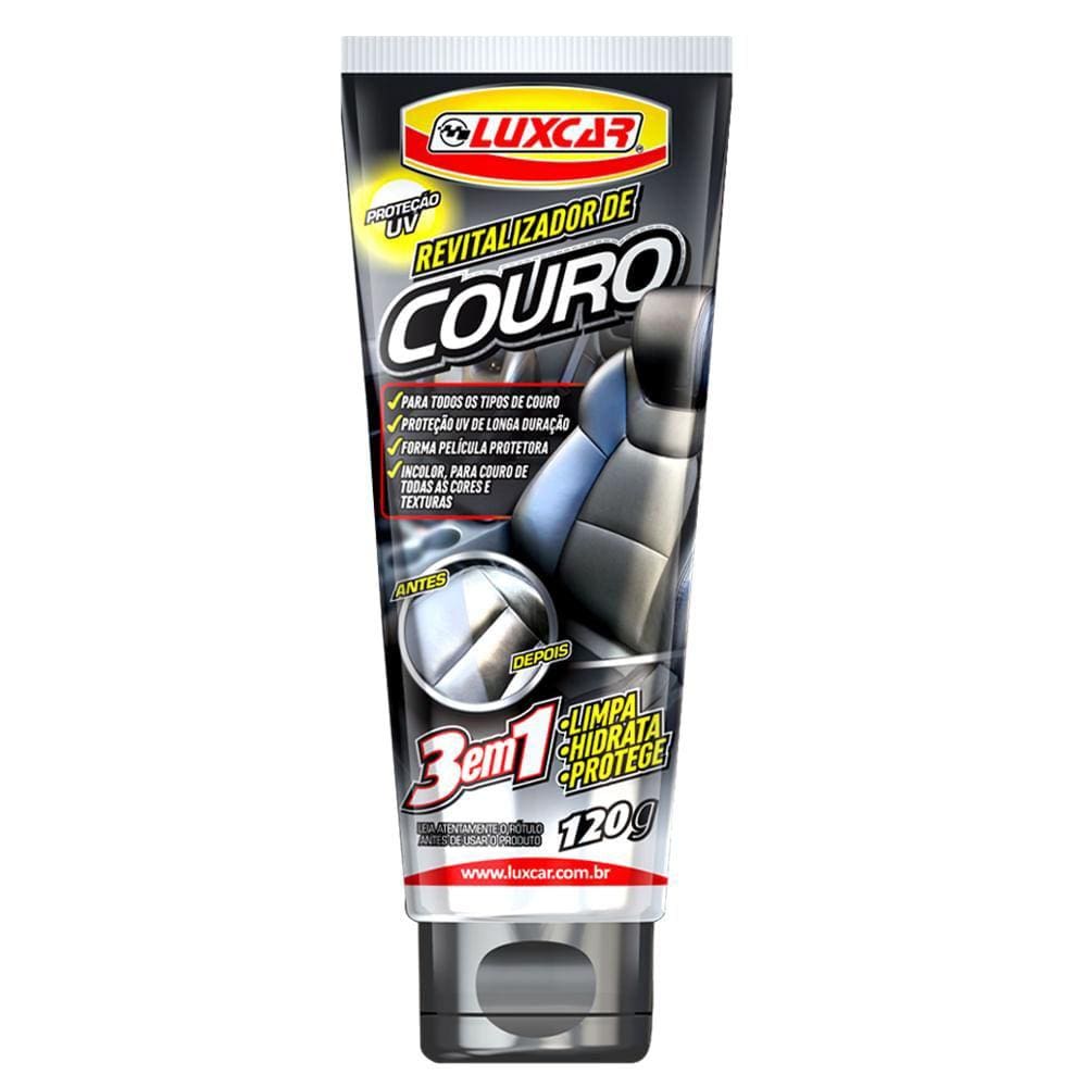 Revitalizador Couro 120g 3 Em 1 Limpeza/proteção/hidratação