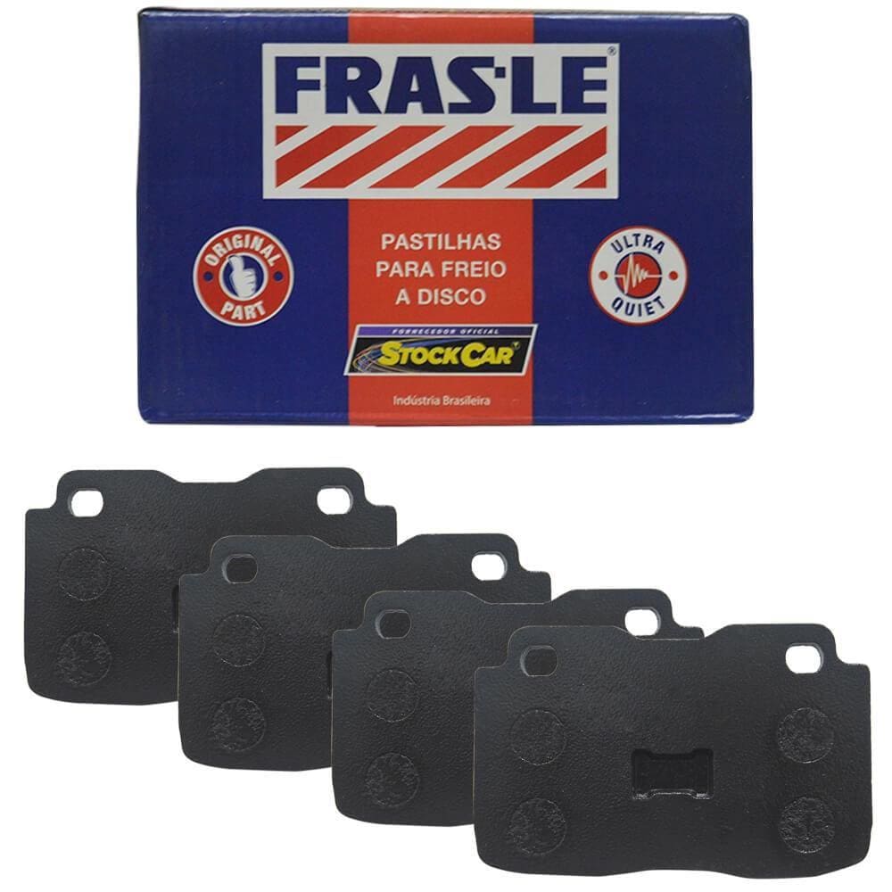 Kit Pastilha Freio Ford F4000 85 A 98 Dianteira Frasle