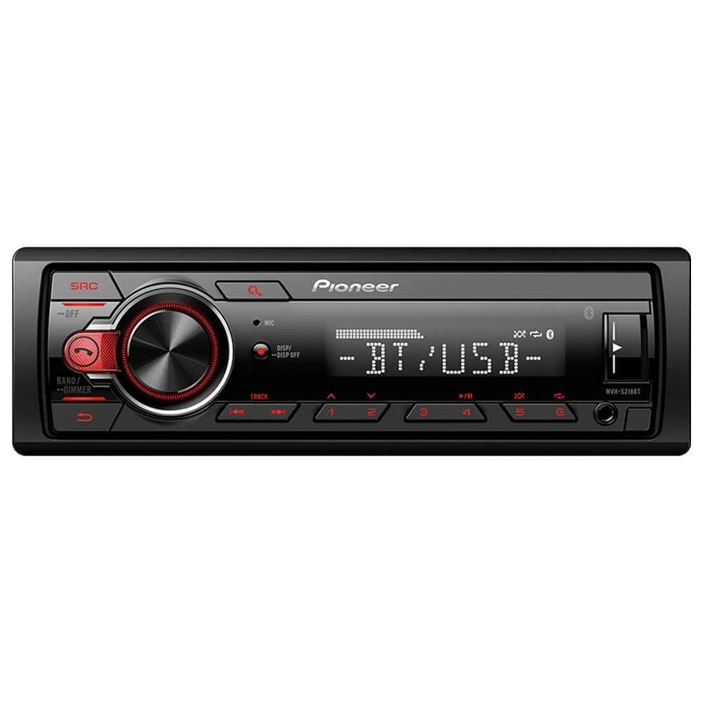 Rádio Mp3 Player Mvhs218bt Fm Usb Aux Bluetooth Pioneer