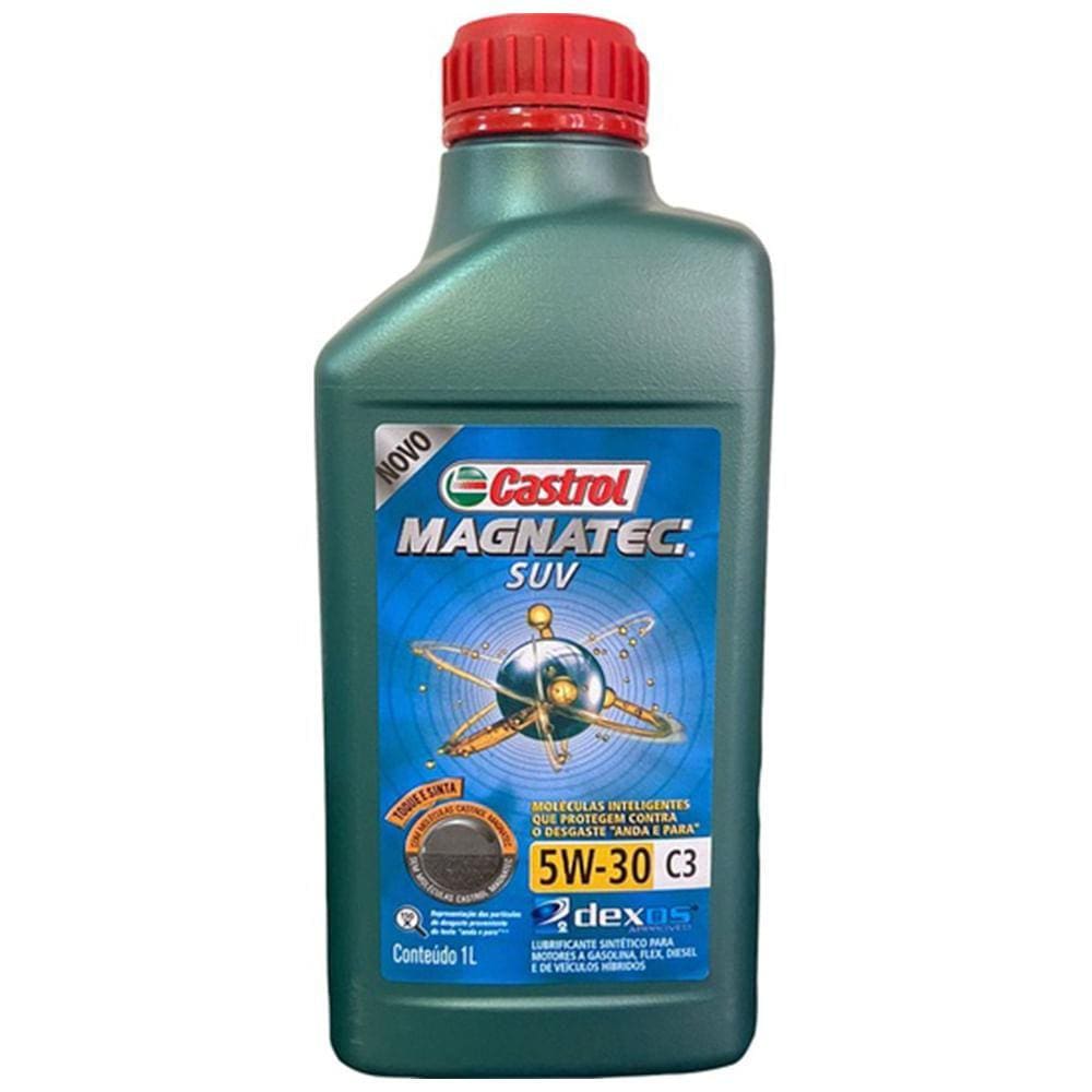 Óleo Sintético 5W30 C3 Magnatec SUV Castrol 1 Litro