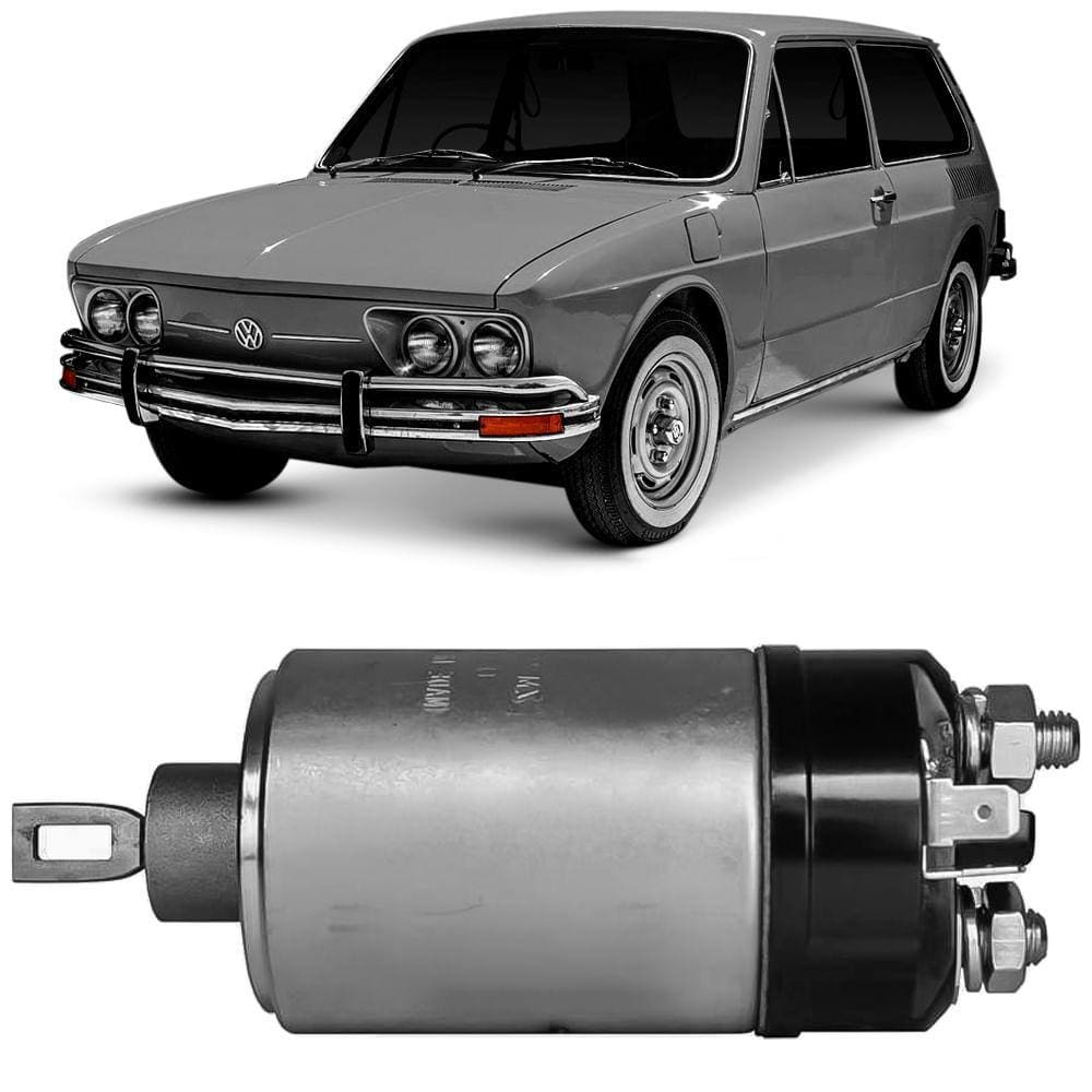Relé Solenoide Partida 12v Brasília Kombi 60 A 79 Zm 521
