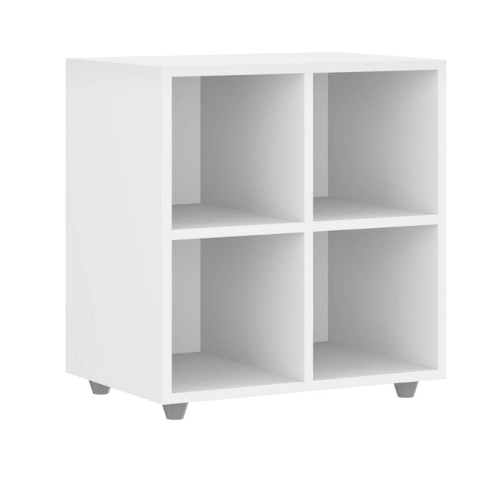 Nicho Organizador 4 Prateleiras Movelbras Branco