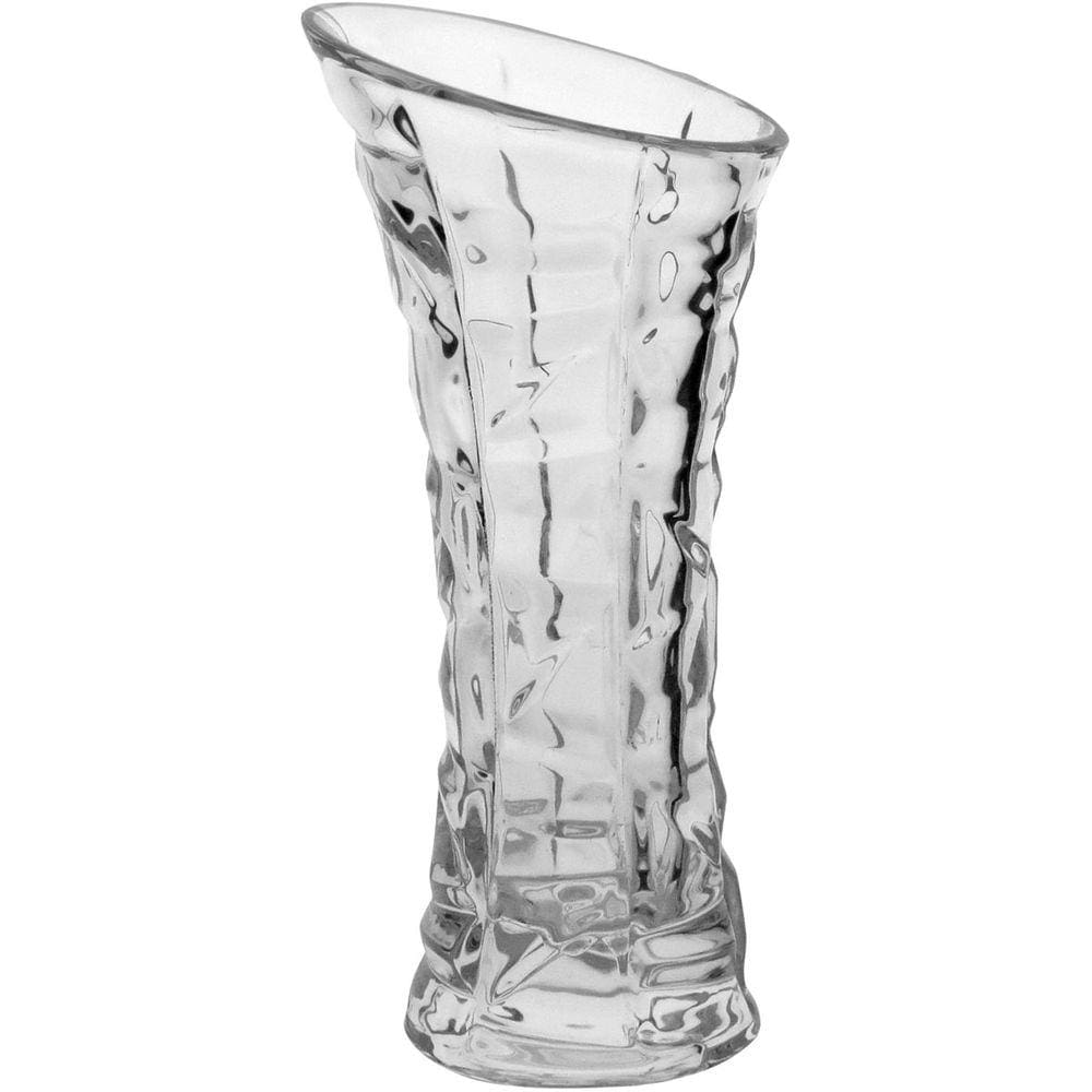 LAILA VASO 19x9x9cm VIDRO TRANSP