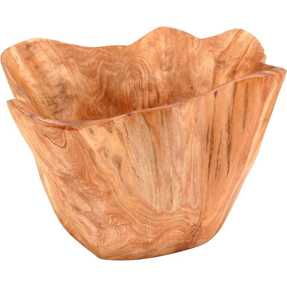 WOOD CENTRO MESA 17x37x32cm MADEIRA NATURAL