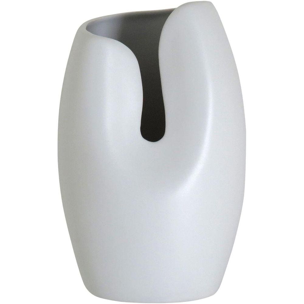 CANCAN VASO 25x16x12cm CERÂMICA BRANCO
