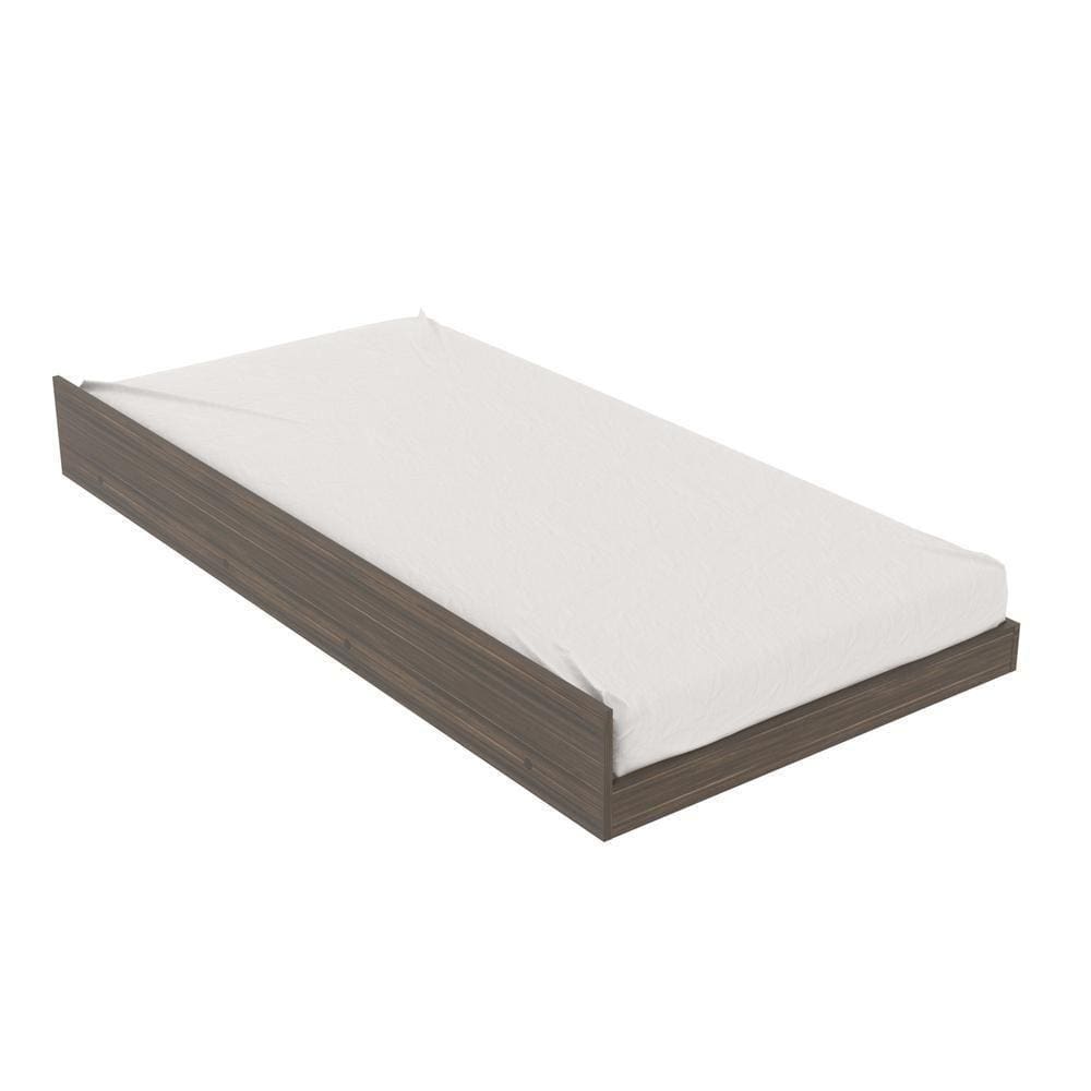 CamaSolteiro Auxiliar Para Colchão 88 X 188 Cm Cr35012 Nogal