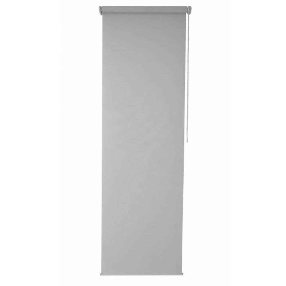 Persiana Rolo Screen Cinza 120 cm (Largura) x 160 cm (Altura) Cortina Sunscreen Translúcida Solar