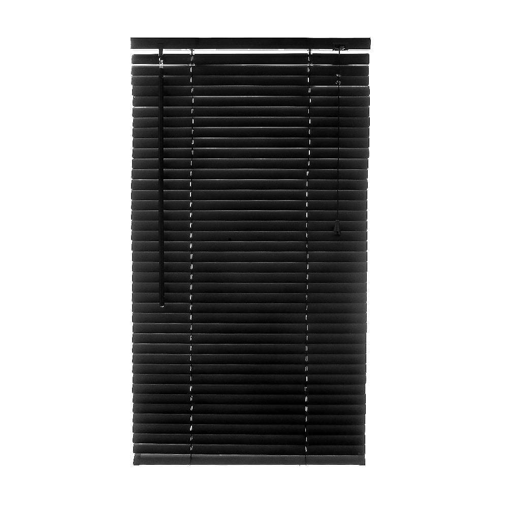 Persiana Horizontal de PVC Prizi Preta 1,20 x 1,60.