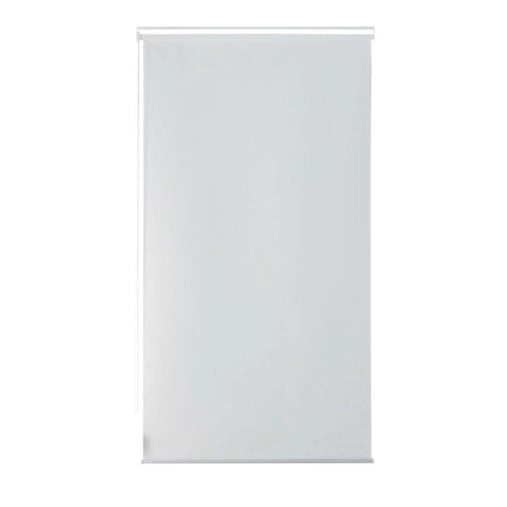 Persiana Rolo Blackout Branca 140 cm (Largura) x 160 cm (Altura) Cortina Bloqueia Luz 100% Escuro