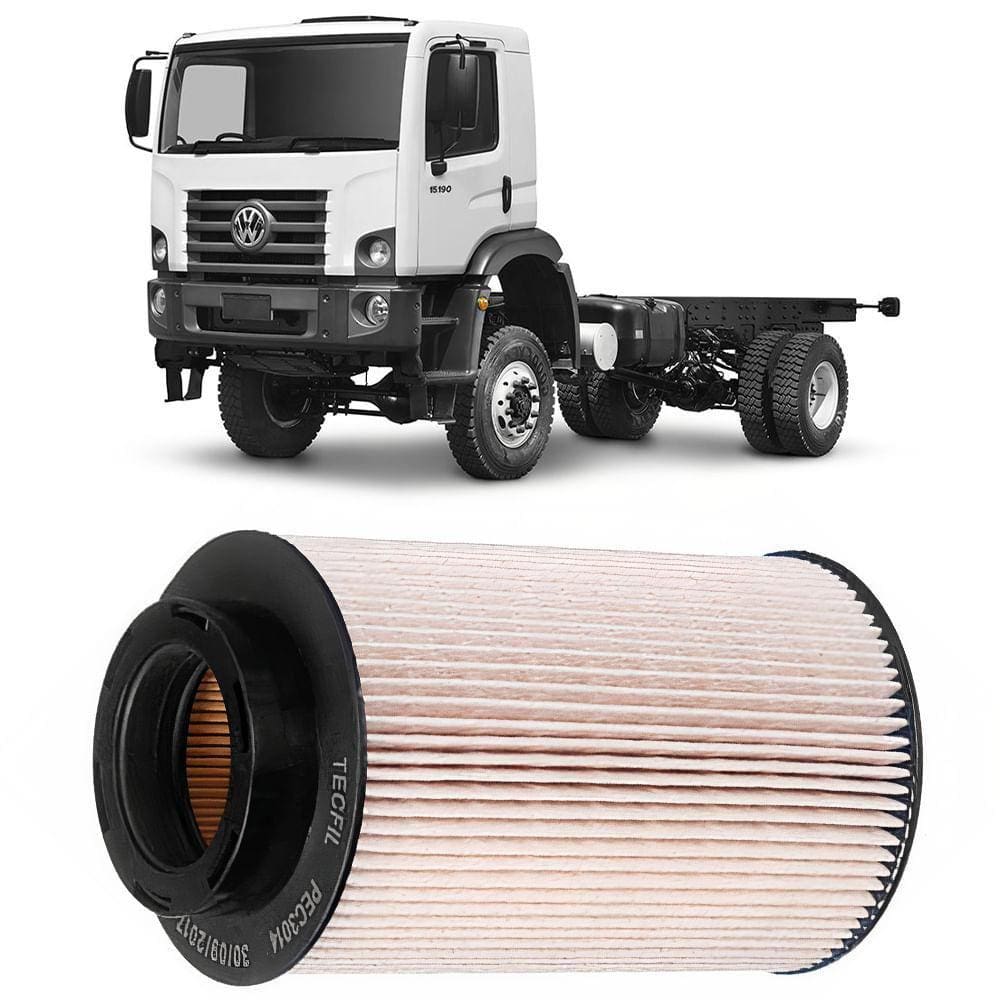 Filtro Combustivel Vw 15-190 Man D08 34 190 12/19 Tecfil