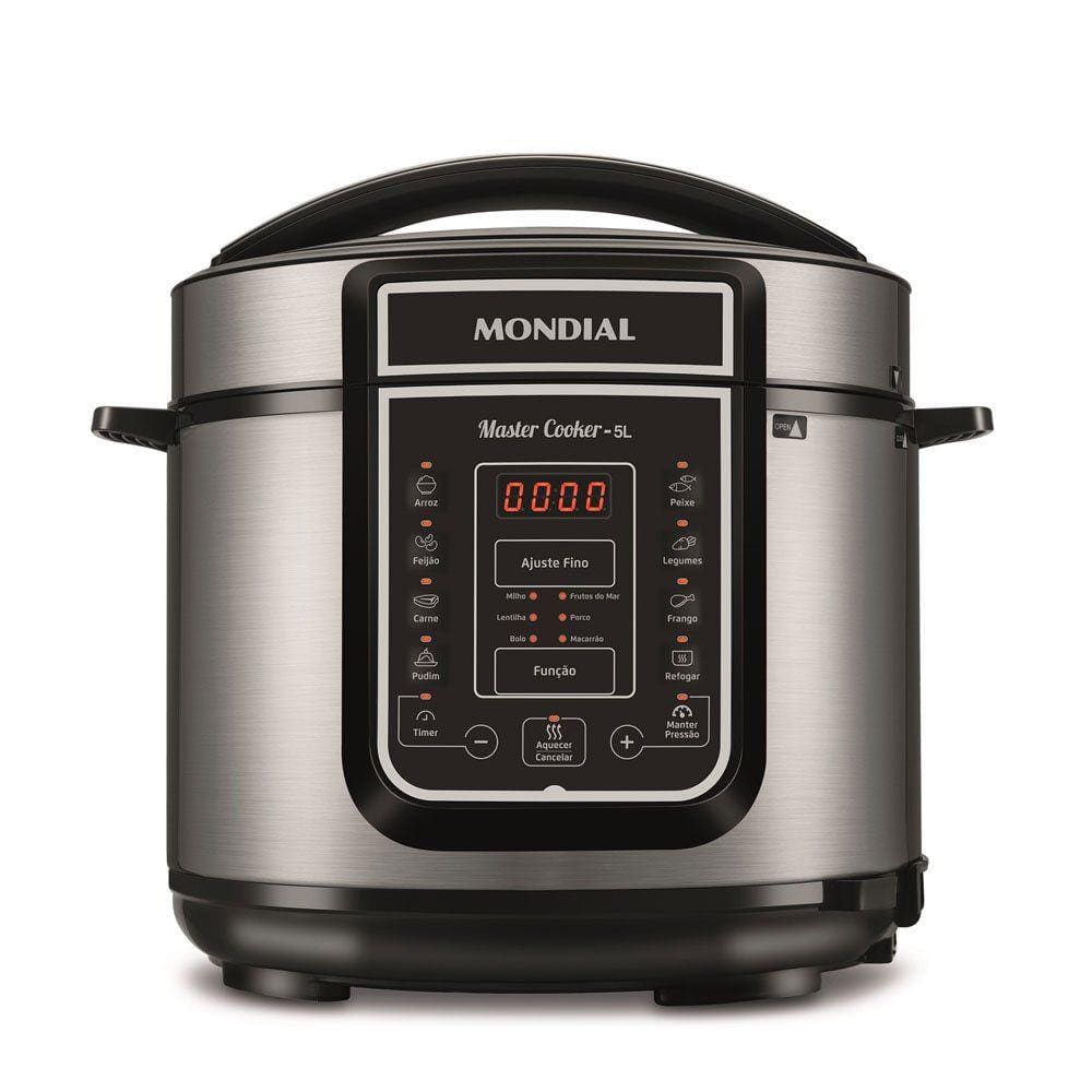 Panela de Pressão Digital Mondial 5 Litros PE38