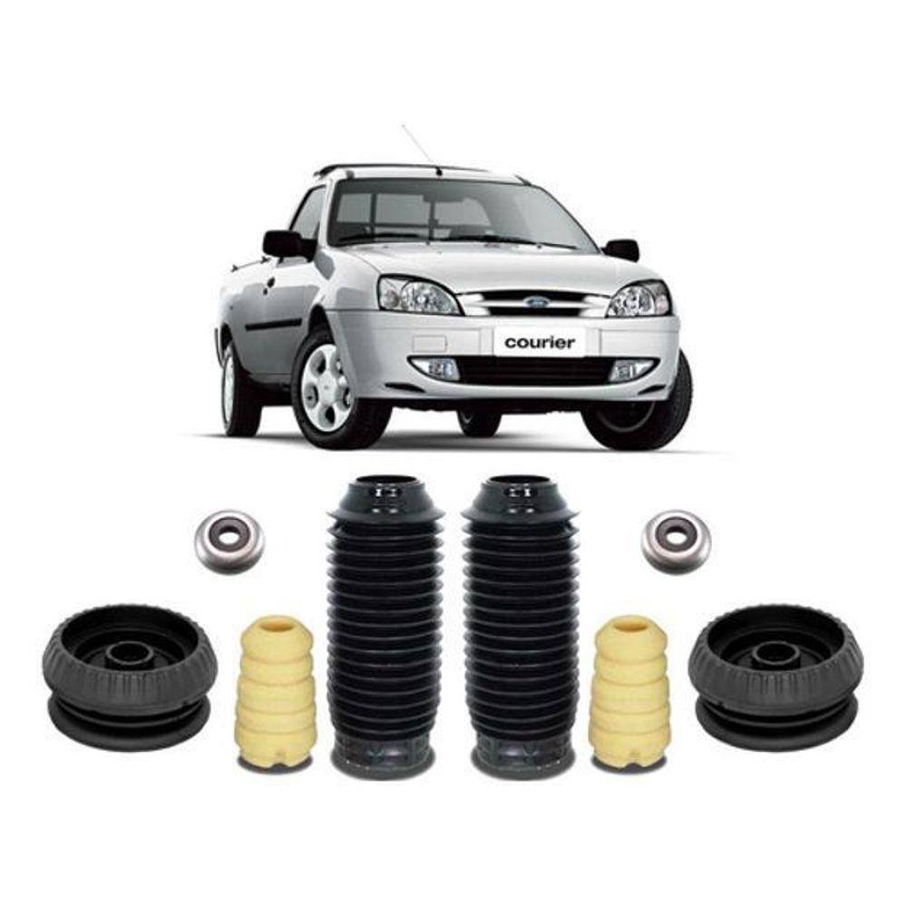 Kit Batente De Amortecedor Dianteiro Ford Courier 97 / 14