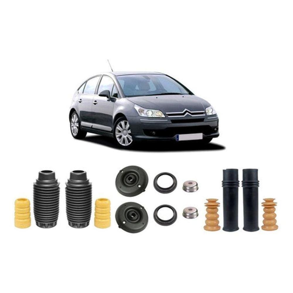 Kit Batente Suspensão Dianteira Traseira C4 Hatch 2010 2011