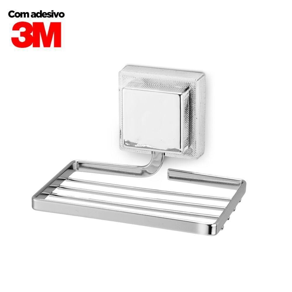 Suporte Porta Sabonete Com Adesivo 3M Arthi