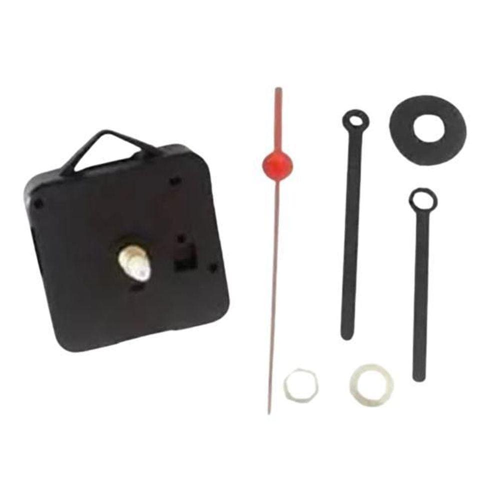 Máquina Relógio Parede Quartz Tic-tac 17mm Com Ponteiros