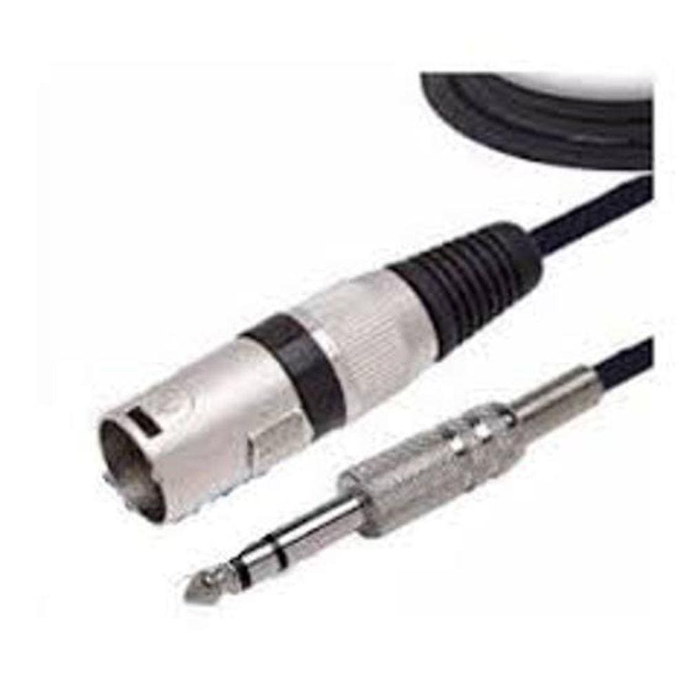 Cabo P10 Stereo X Xlr Macho Balanceado 13 Metros Fg Tec
