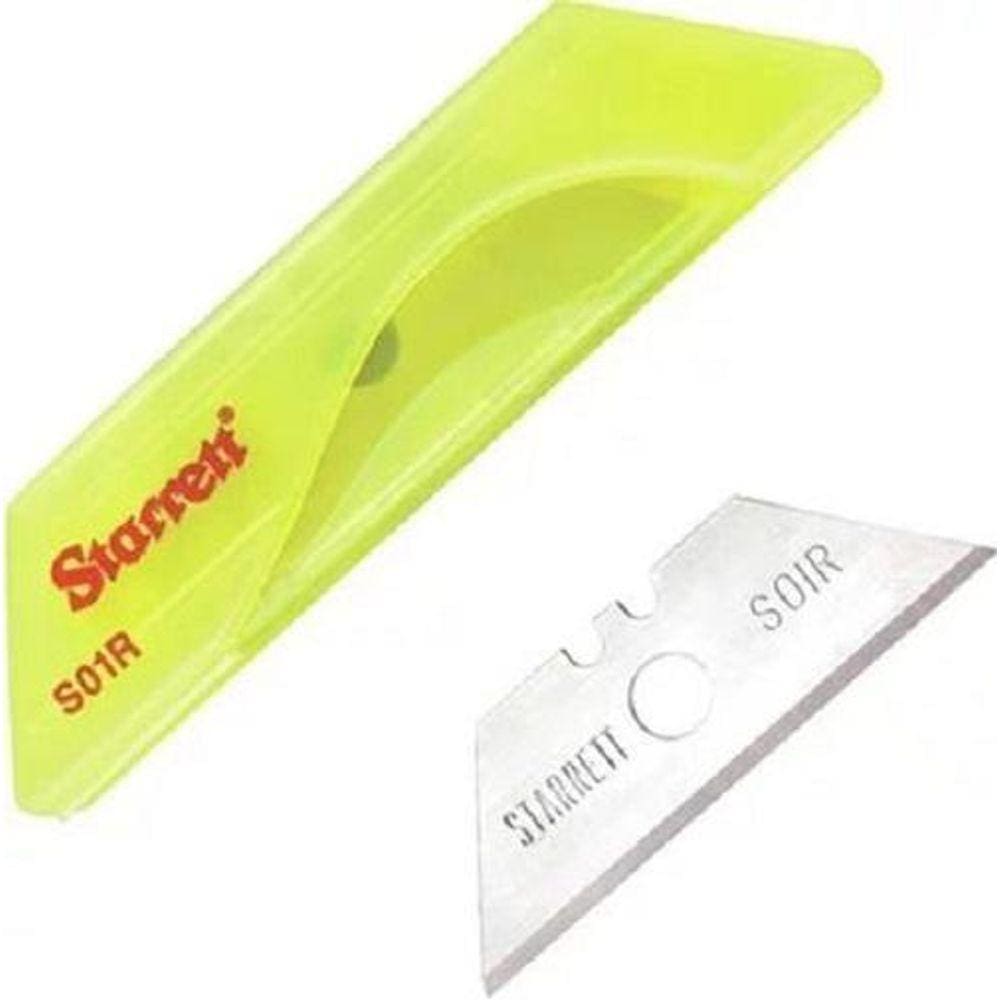 Lamina De Estilete Trapezoidal Starrett Ks01R Com 10 Laminas