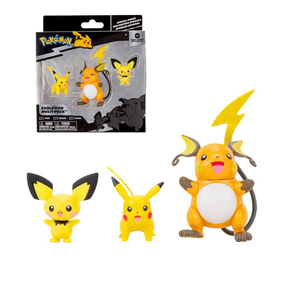 Conjunto de Figuras - Pokémon - Eevee - Flareon - Joelton - Vaporeon - Sunny