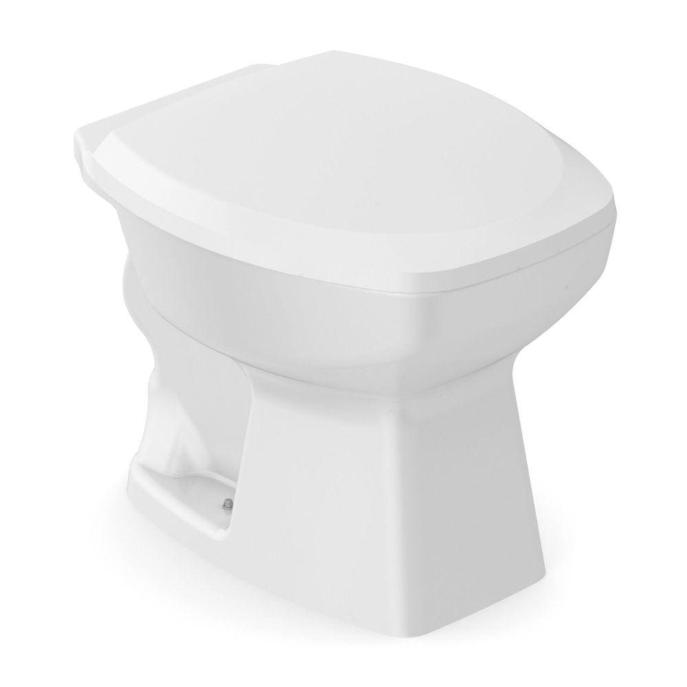 Vaso Sanitário Convencional com Assento Soft Close Thema Incepa Branco Brilhante
