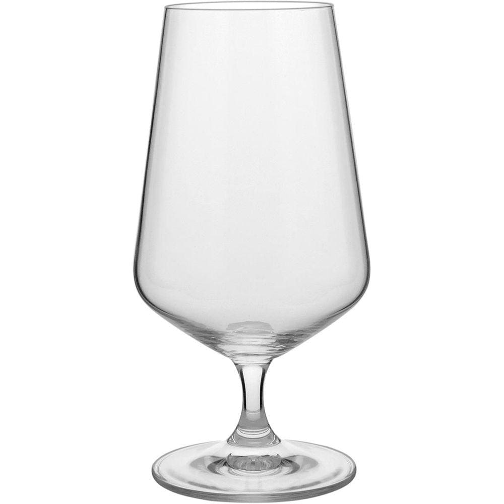 BOHEMIA SANDRA TAÇA CERVEJA 17x9x9cm 380ml CRISTAL TRANSP 6PÇ
