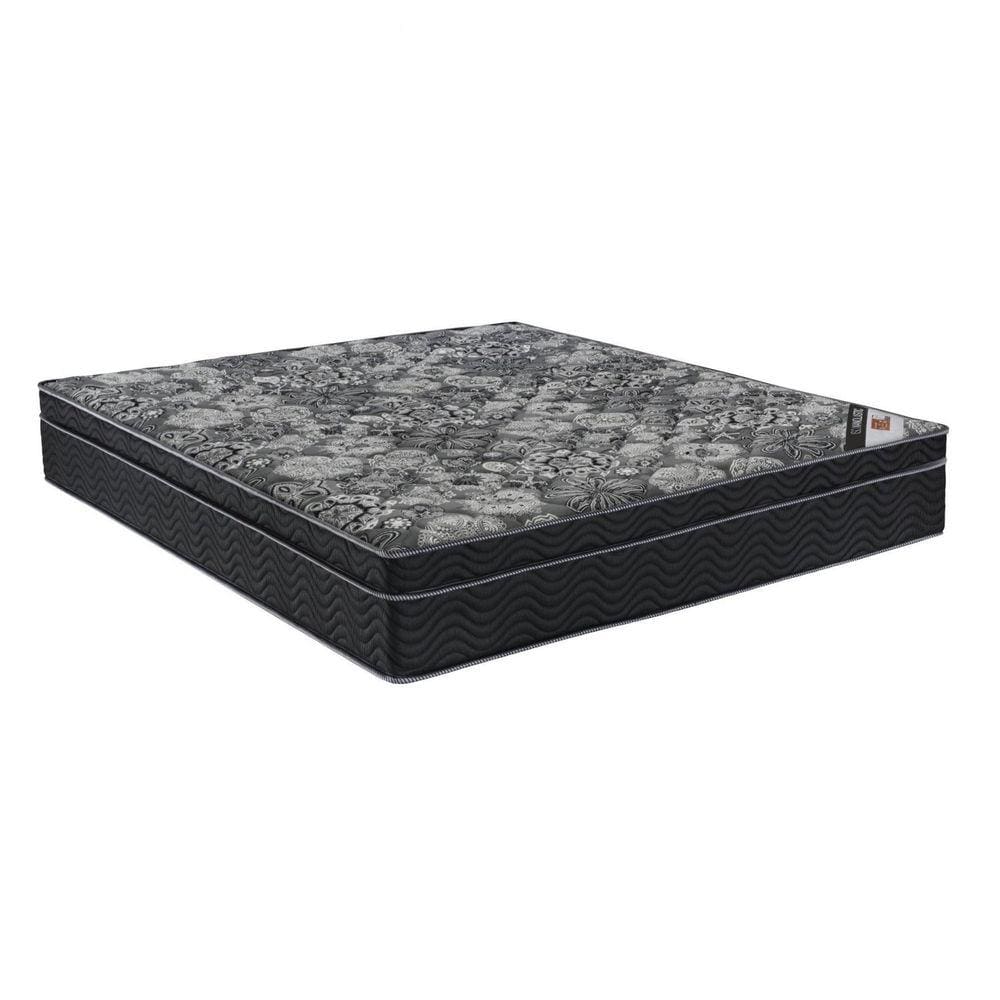 Colchão ISO Nanolastic Black Viúva 128x188x25cm Ortobom Preto/Cinza