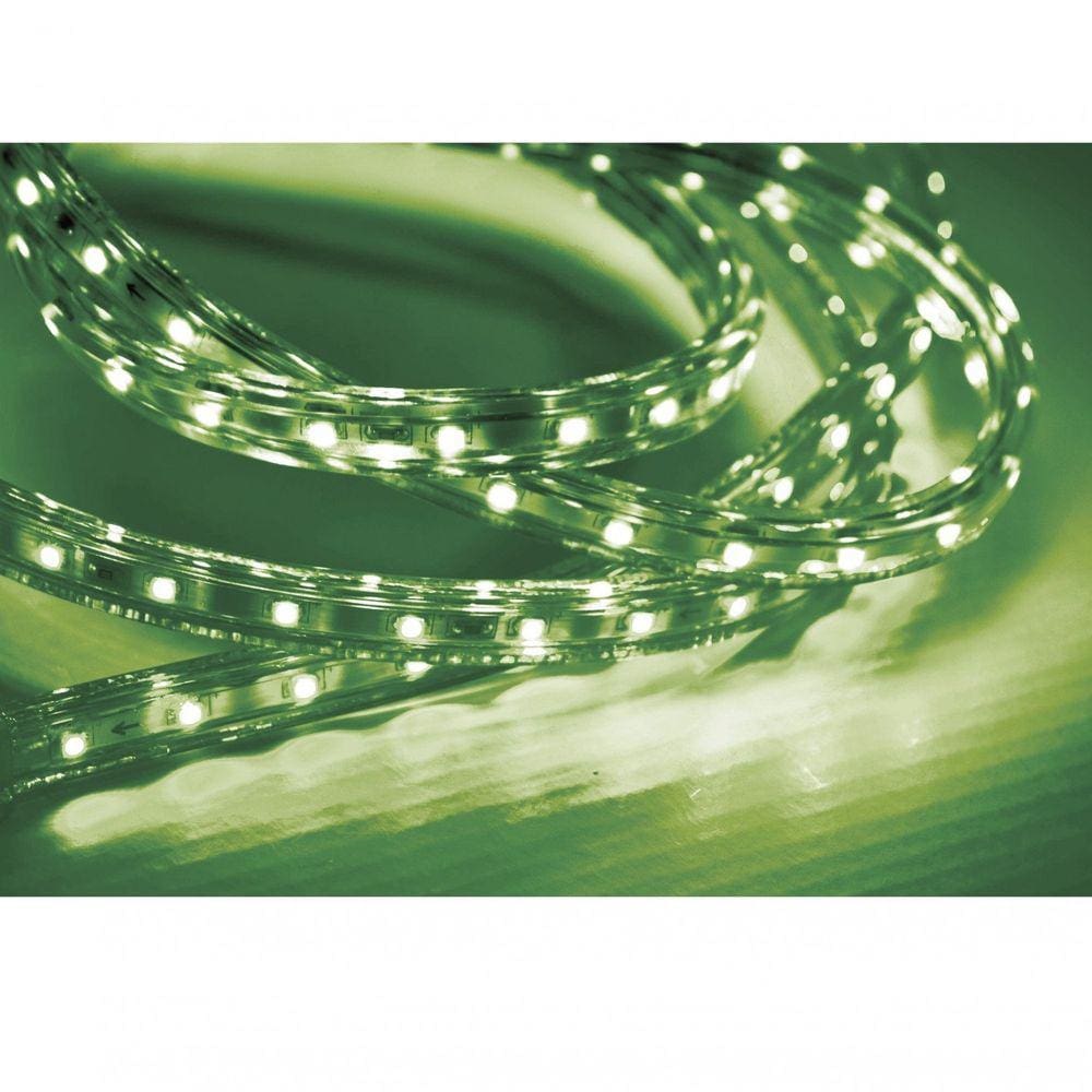 Fita LED 5W 60 LEDs por Metro 127V IP67 Taschibra - caixa com 20 m - Verde