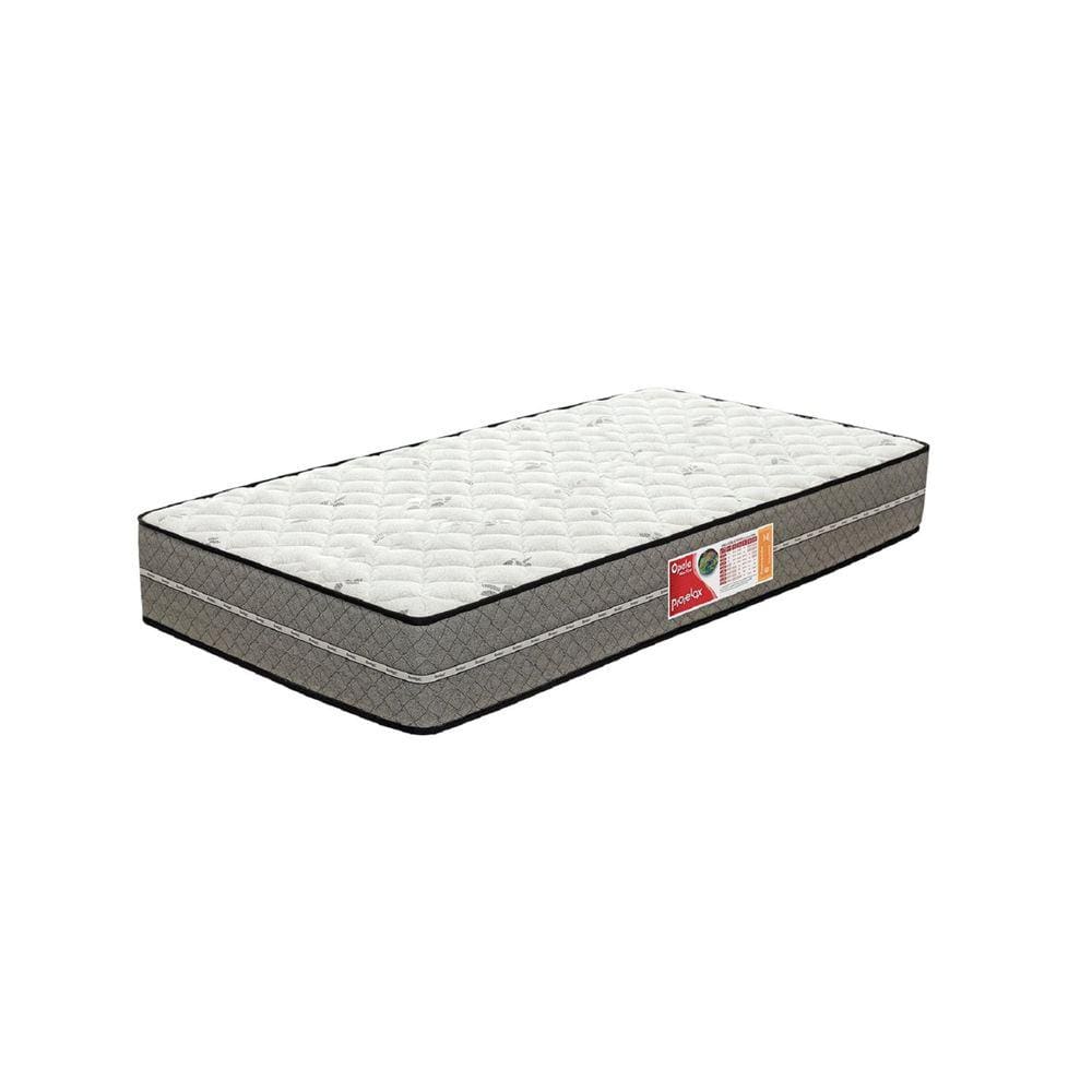 Colchão Solteiro Espuma Composto 78x188x17cm Opala Max Firm Prorelax Cinza