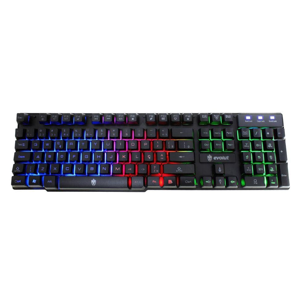 Teclado Gamer Evolut Eg-206Rb Backlight Color