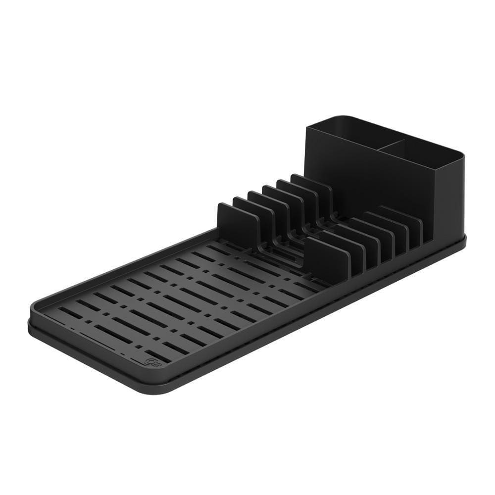 Escorredor De Louças Preto Single Coza 41,7X16,9X9Cm