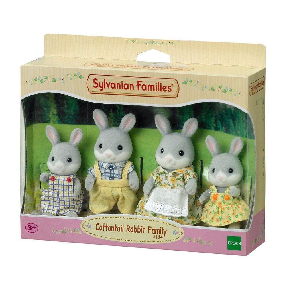 Sylvanian Families Bonecos Coelhos Cauda De Algodão - Epoch
