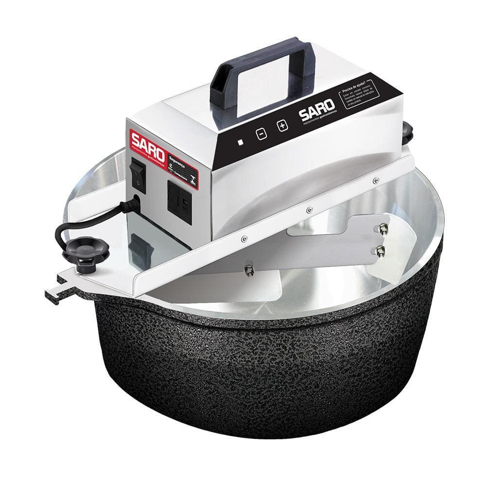 Misturador Elétrico 10 litros Automático Bivolt Preto Saro PA10RPC