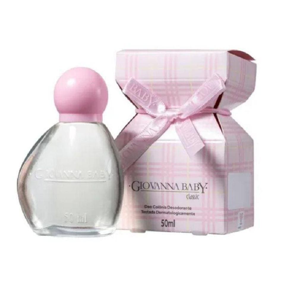 Colônia Giovanna Baby Classic Rosa 50ml