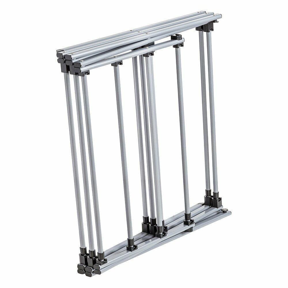Varal De Chão Telescópico Vertical Extensível Com 11 Grades