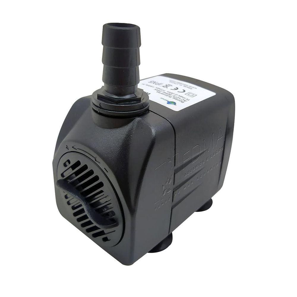 Bomba Submersa Wfish Wf 1500 Para Aquários E Fontes 1500L/H