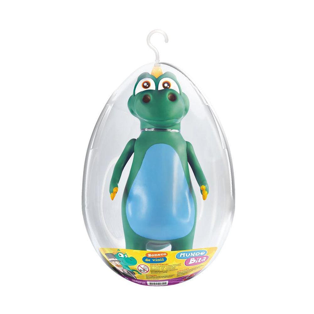 Boneco Dinossauro No Ovo Coleção Mundo Bita Lider