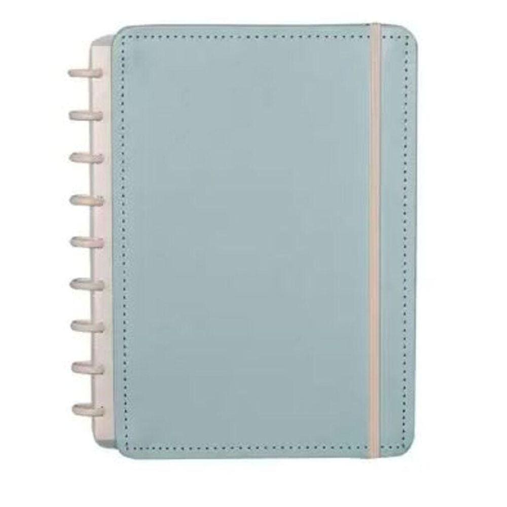 Caderno Inteligente Médio Azul Pastel
